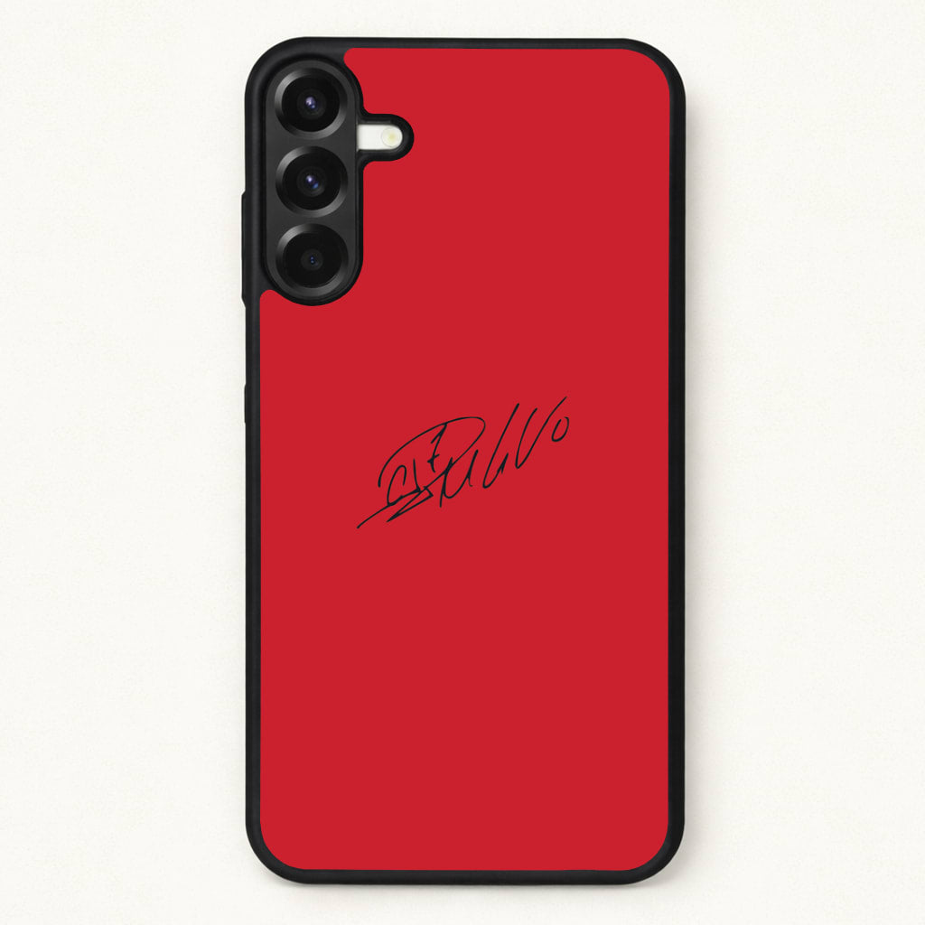 Signature - Ronaldo Phone Case for Galaxy A57