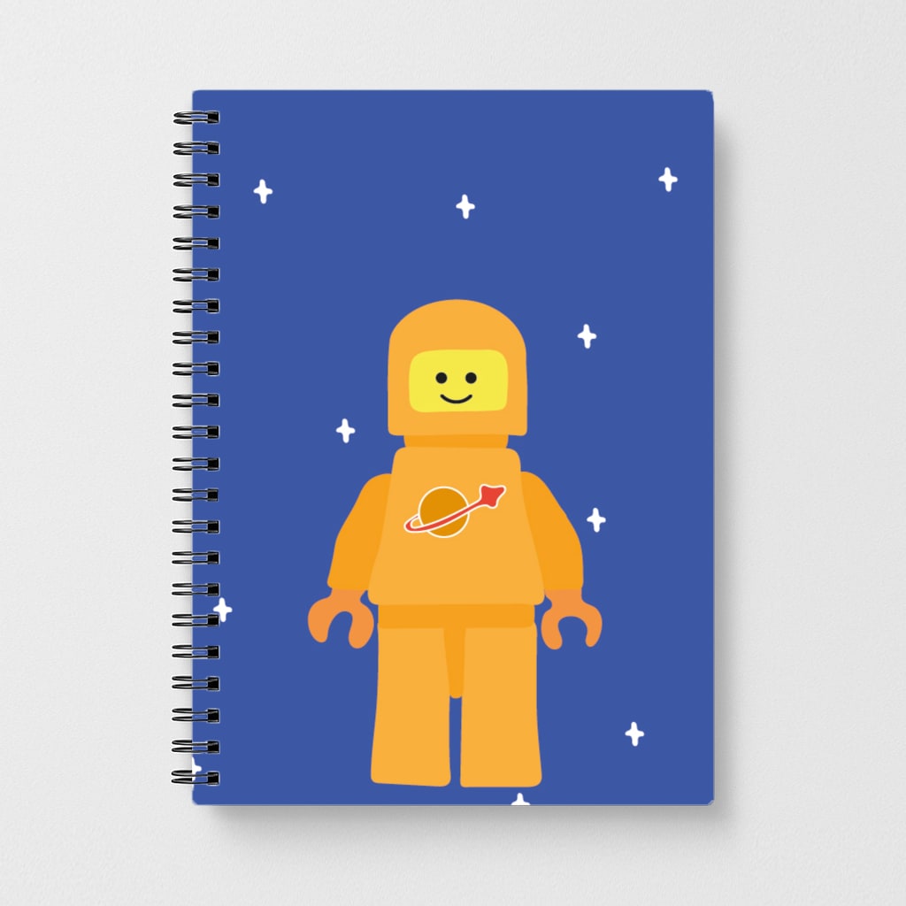 Astronaut - Bricks Notebook