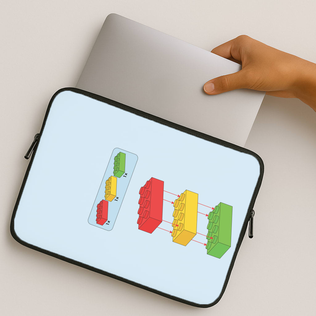 Bricks Instruction Set MacBook Case