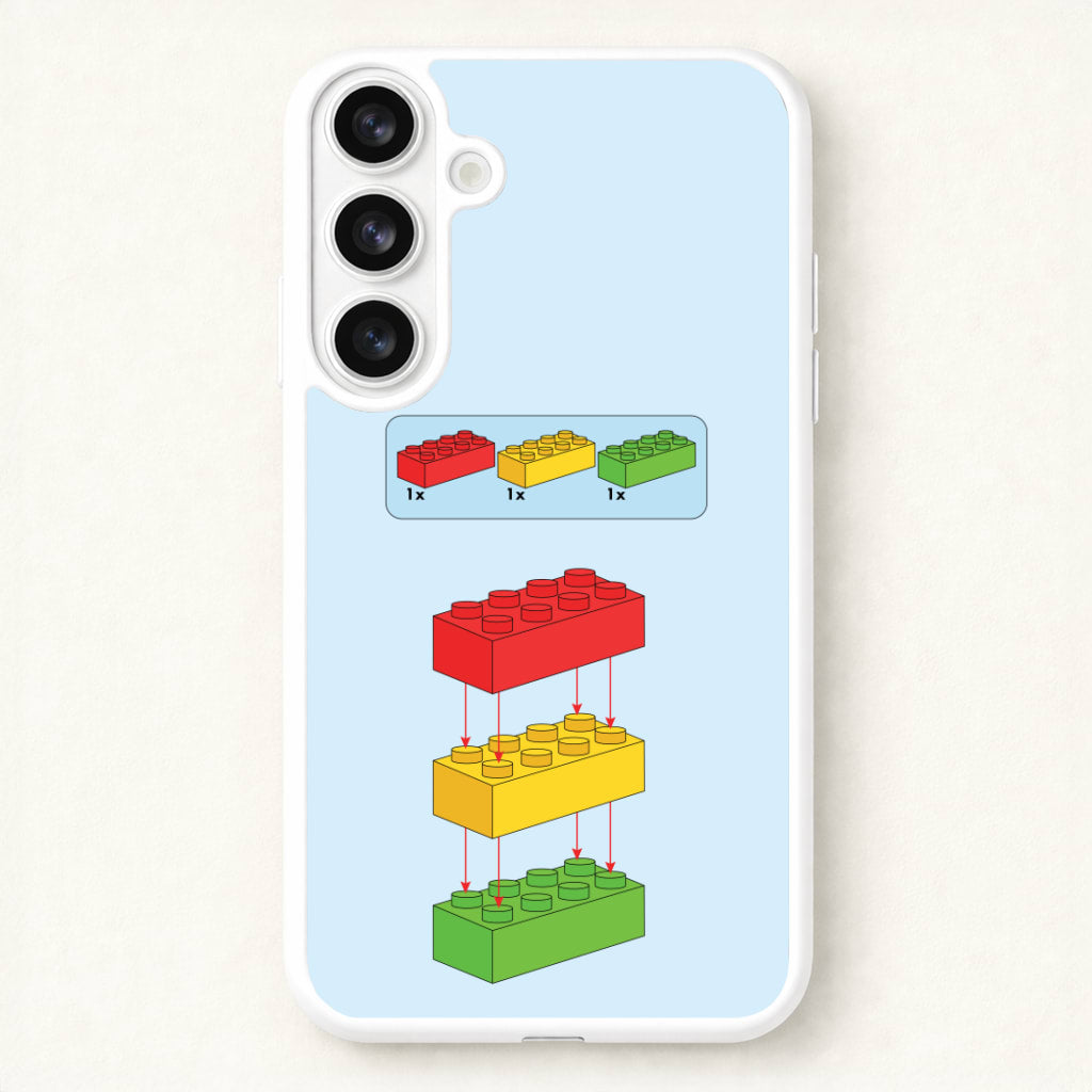 Bricks Instruction Set Phone Case for Galaxy S26