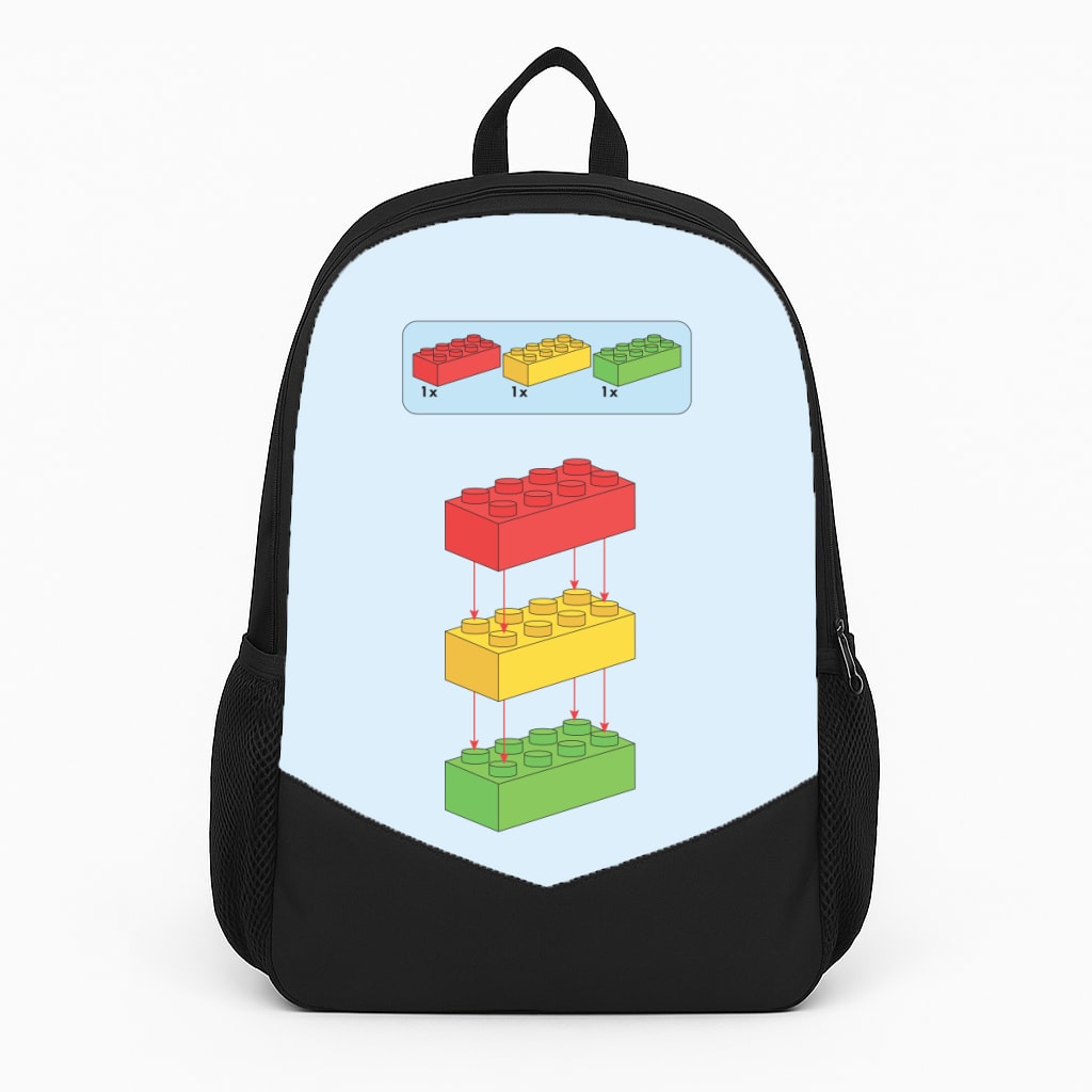 Bricks Instruction Set Backpack