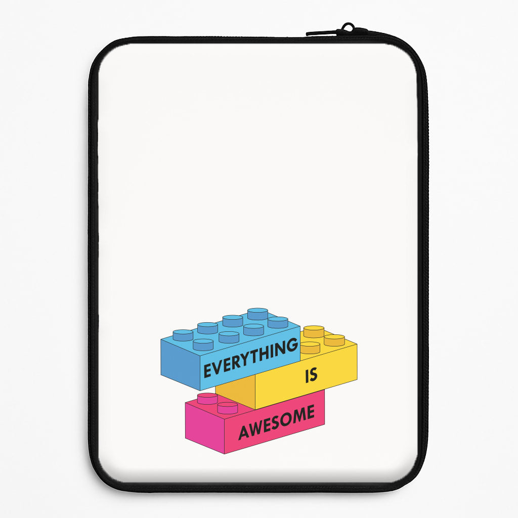 Everything Is Awesome Bricks Universal Laptop Sleeve