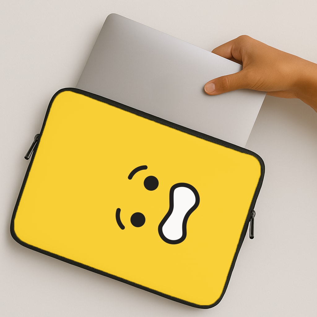 Brick Face Worried MacBook Case