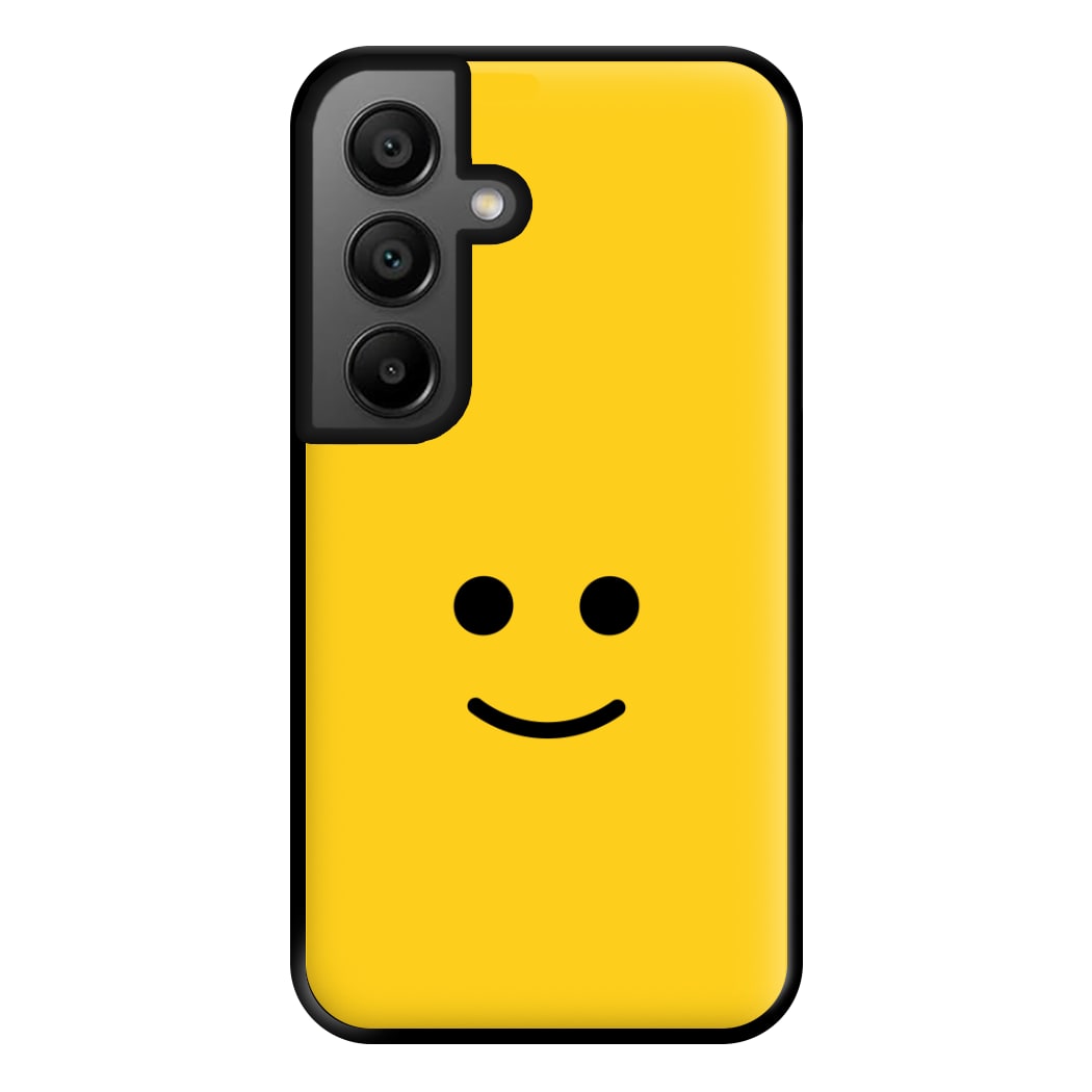 Brick Face Smile Phone Case for Galaxy A56