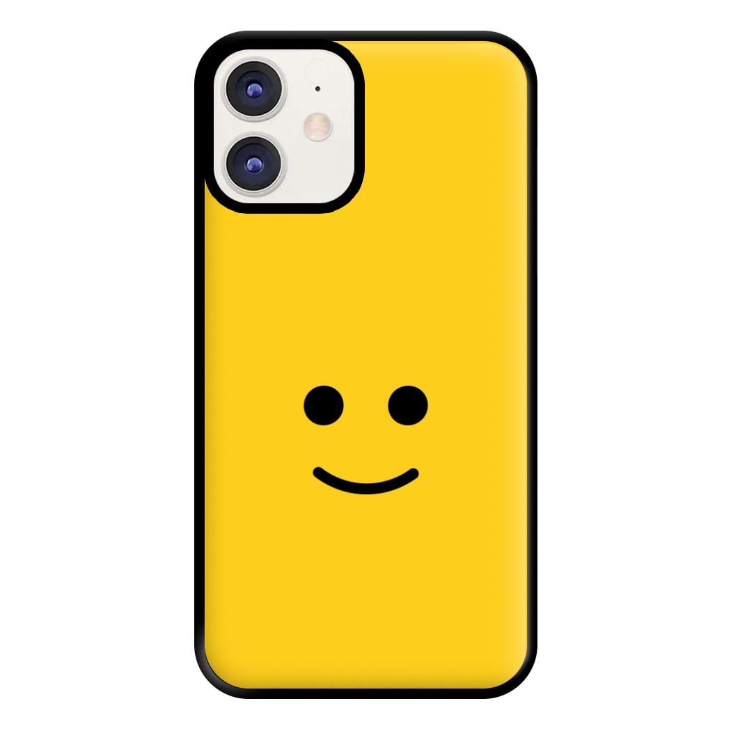 Brick Face Smile Phone Case for iPhone 12 / 12 Pro