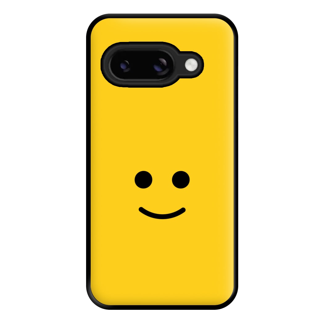 Brick Face Smile Phone Case for Google Pixel 8a