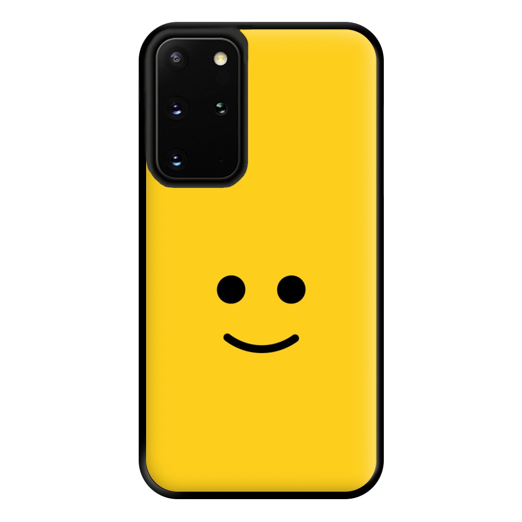 Brick Face Smile Phone Case for Galaxy S20 Plus