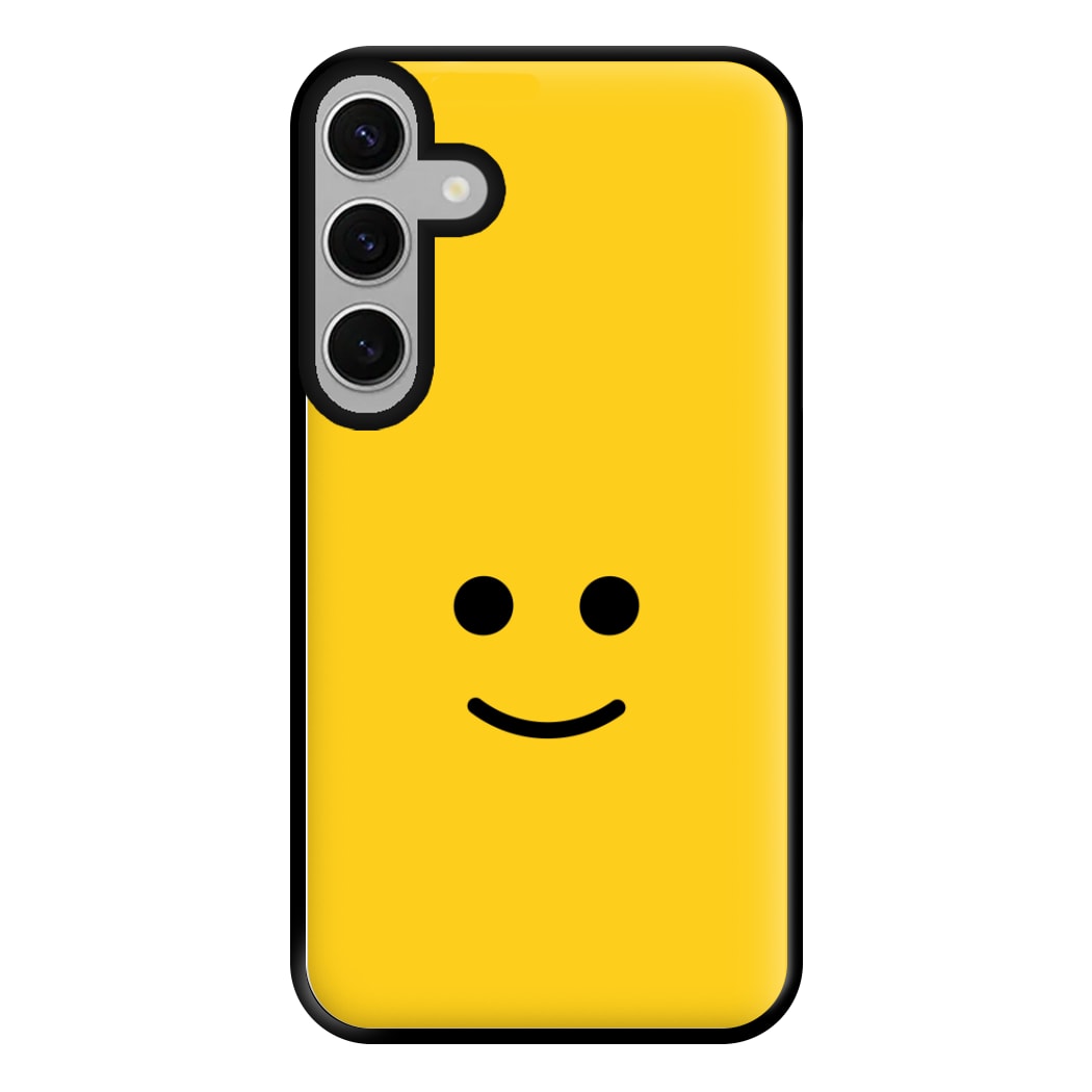 Brick Face Smile Phone Case for Galaxy S24FE