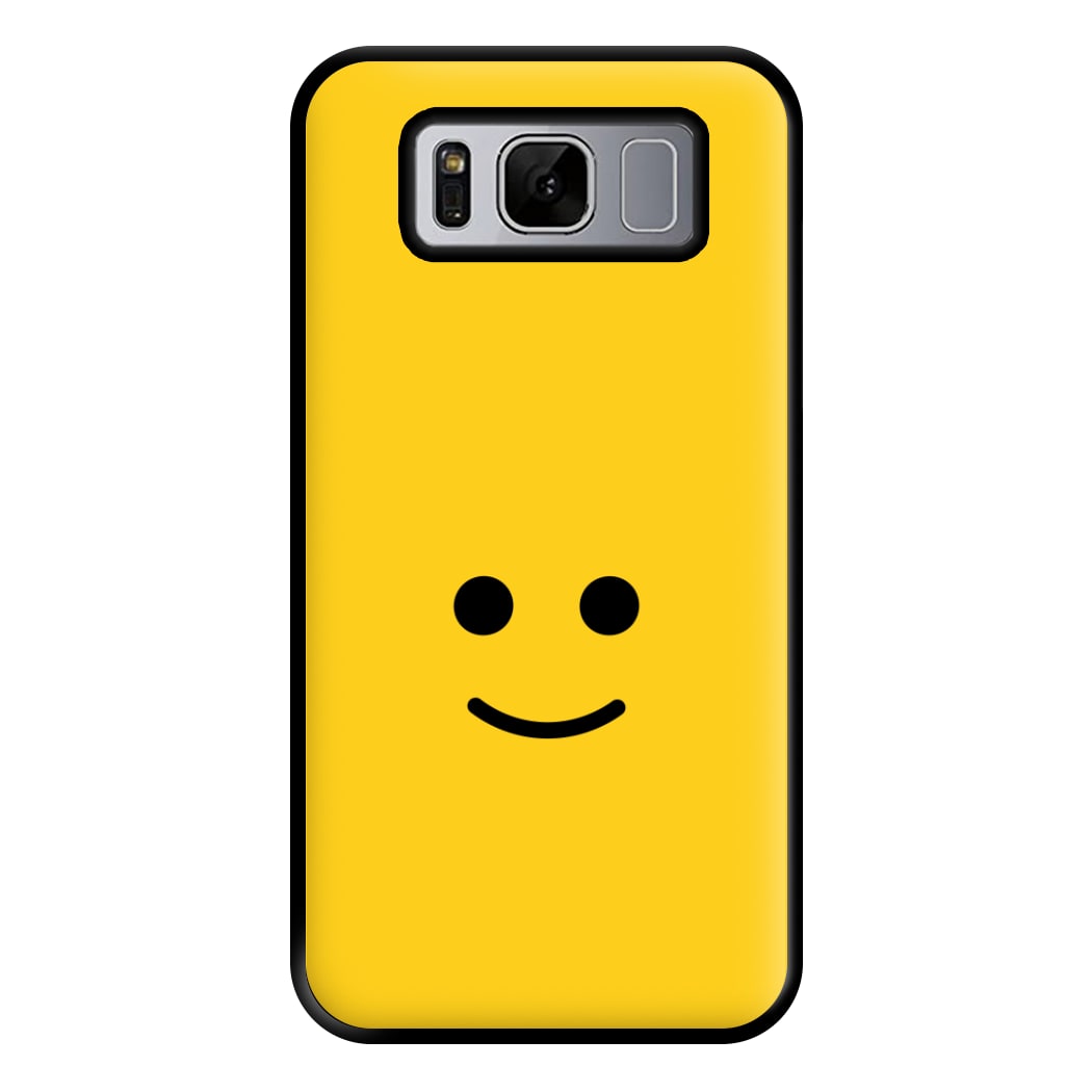 Brick Face Smile Phone Case for Galaxy S8 Plus