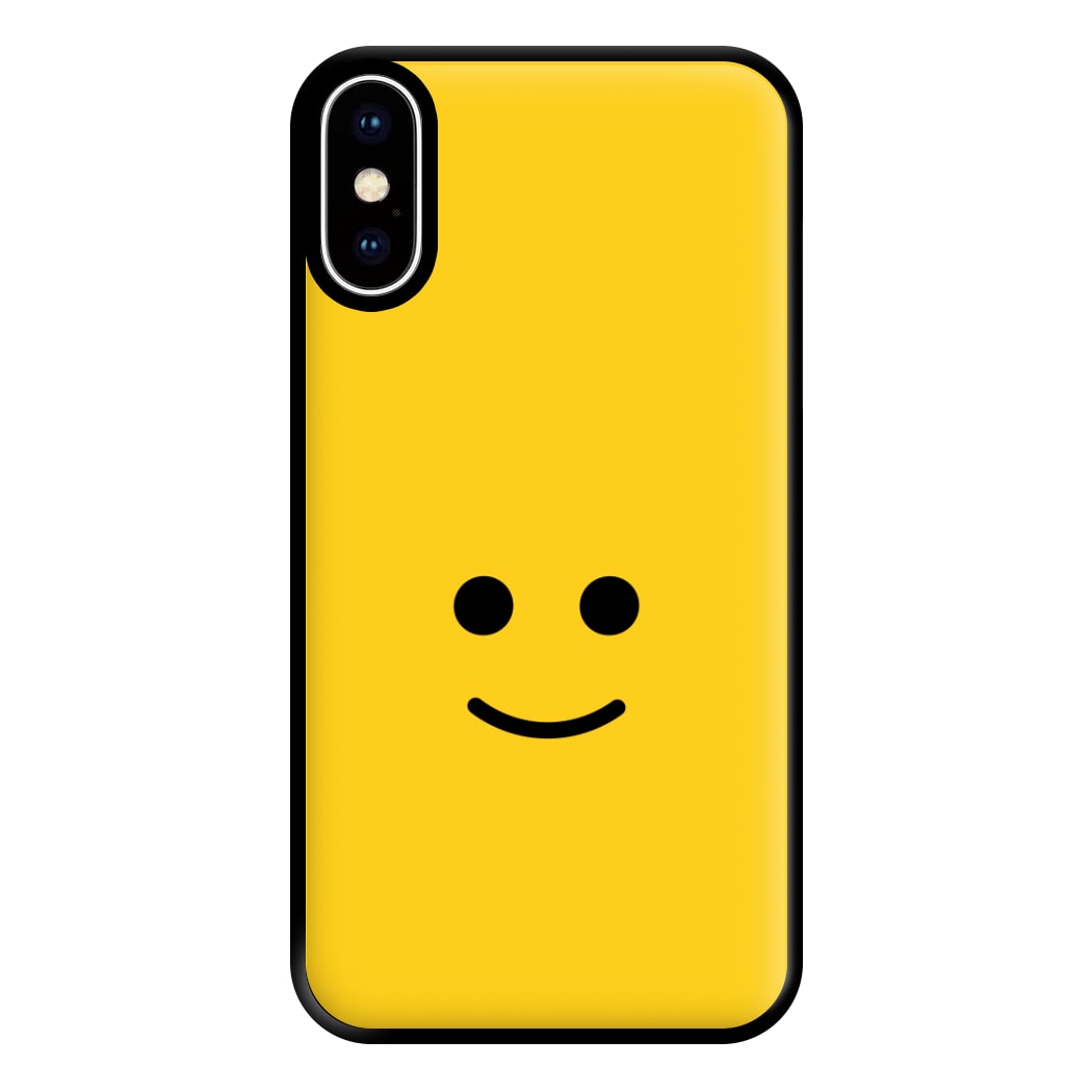 Brick Face Smile Phone Case for iPhone XS Max