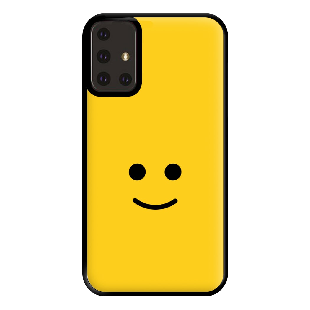 Brick Face Smile Phone Case for Galaxy A71