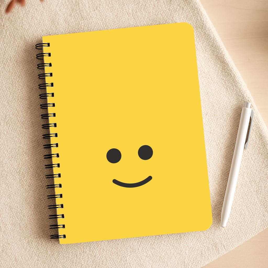 Brick Face Smile Notepad