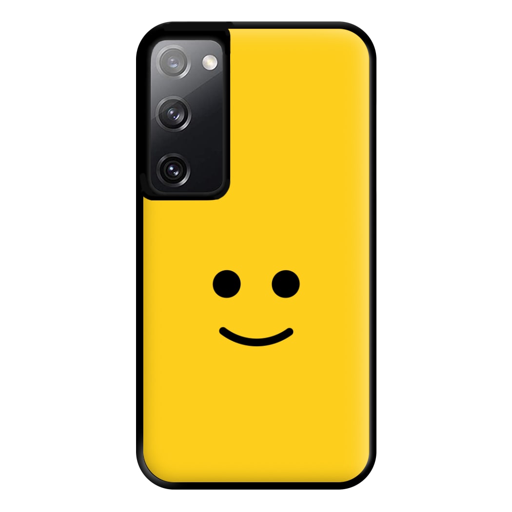 Brick Face Smile Phone Case for Galaxy S20
