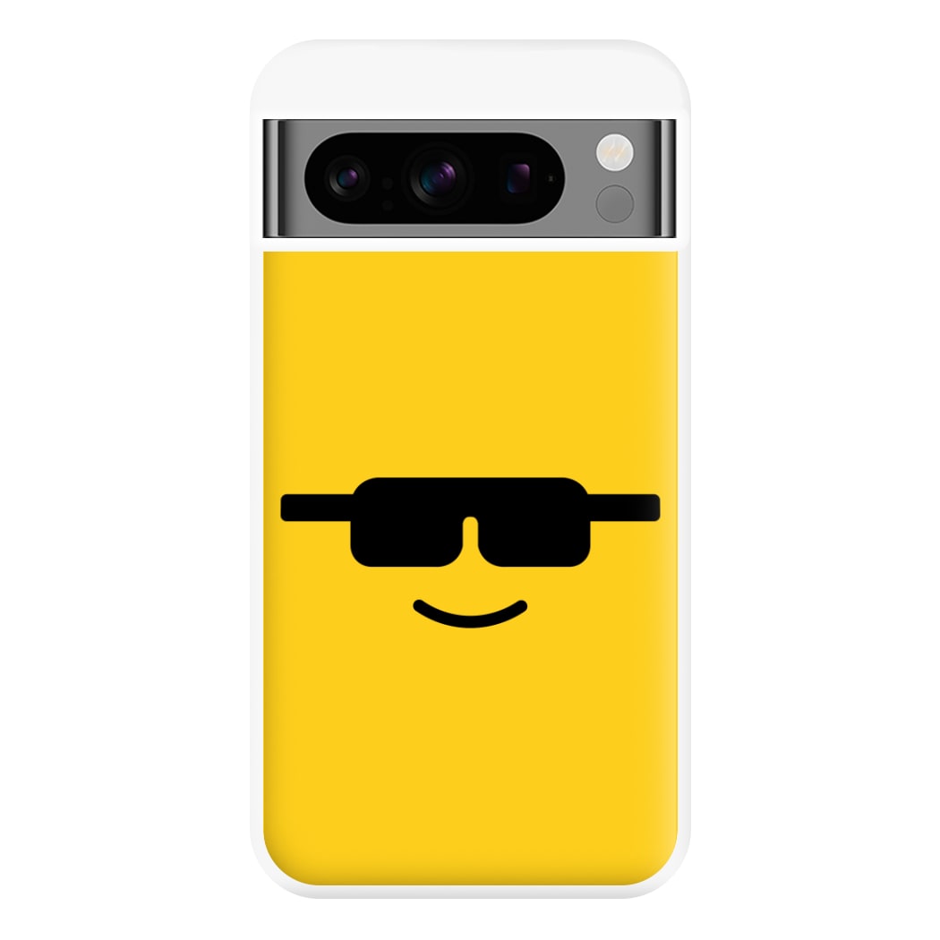 Brick Face Sunglasses Phone Case for Google Pixel 8 Pro