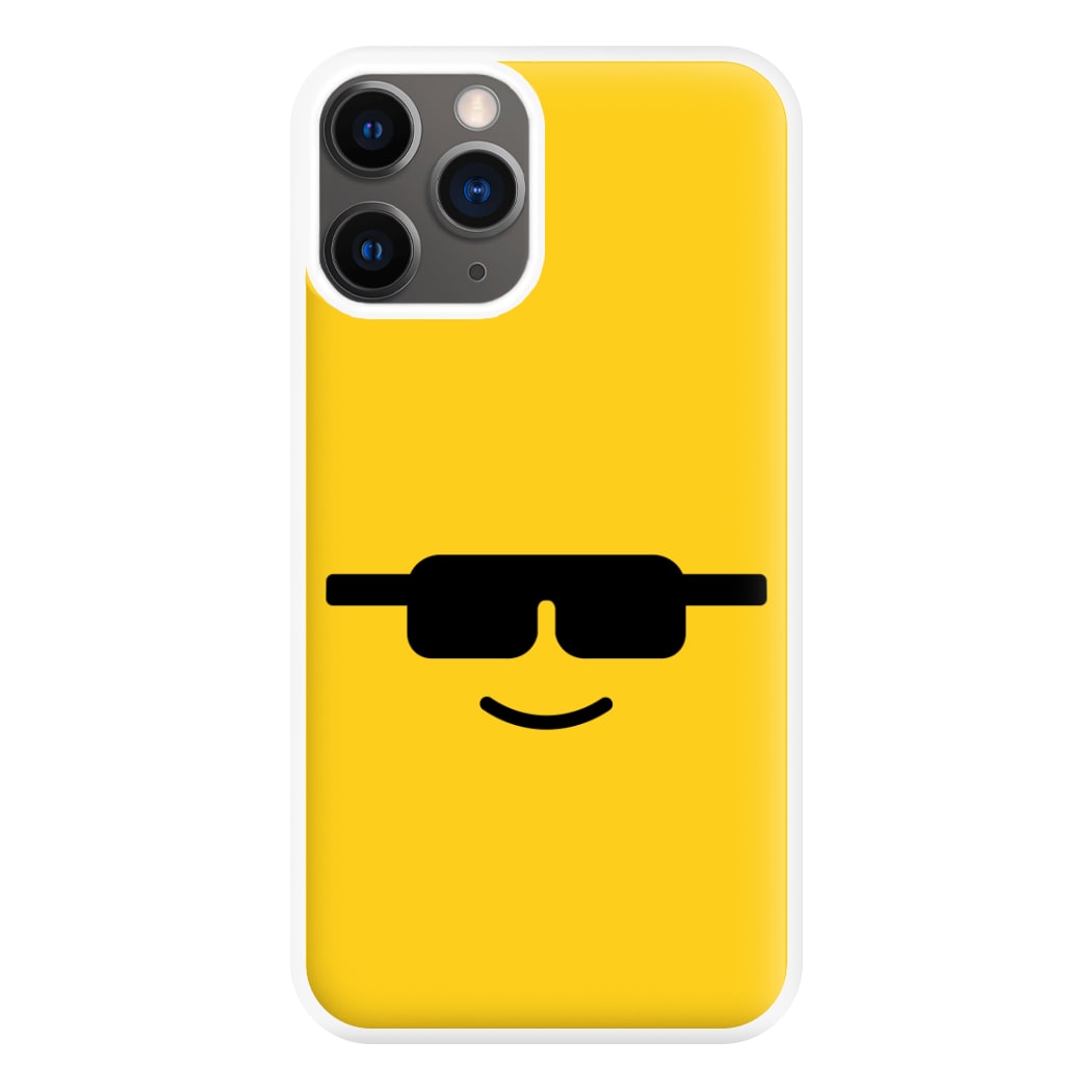 Brick Face Sunglasses Phone Case for iPhone 12 Pro Max