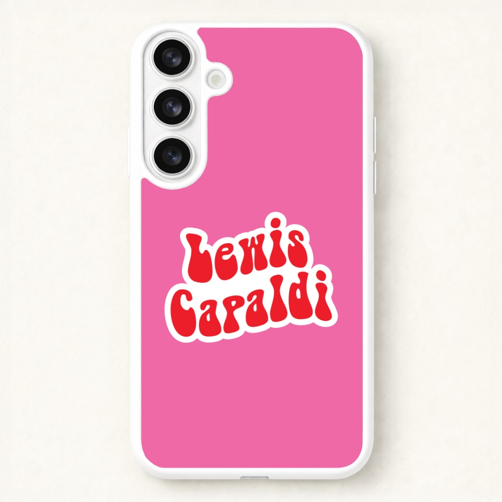 Red Name Phone Case for Galaxy S26