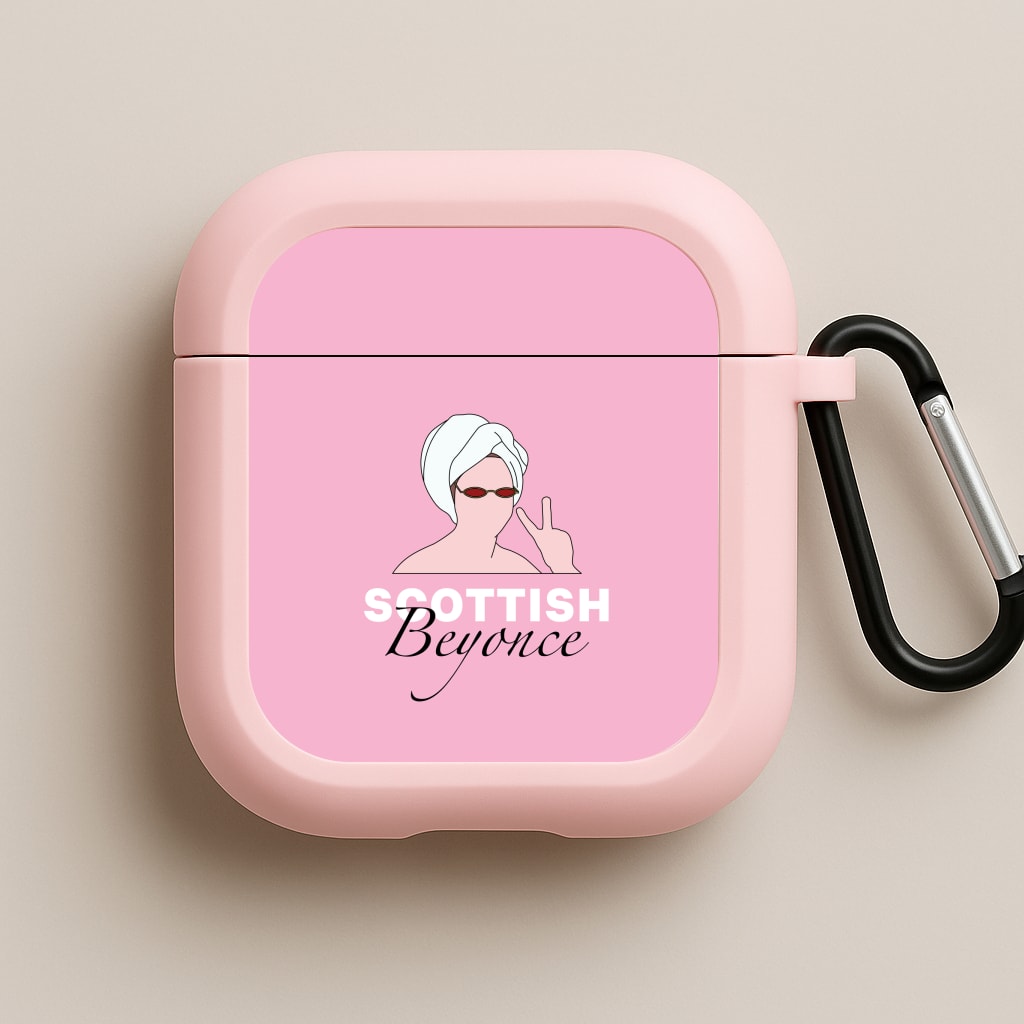 Scottish Peace Pink AirPods Case