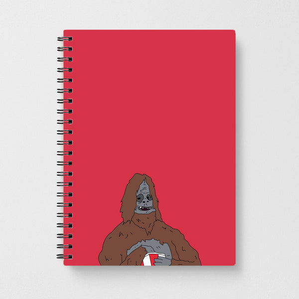 Sassy The Sasquatch Notebook