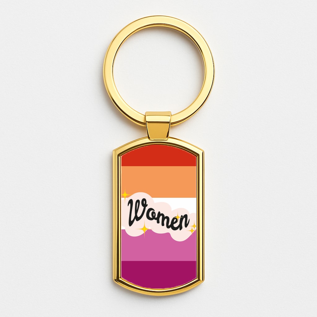 Women - Pride Gold Keyring