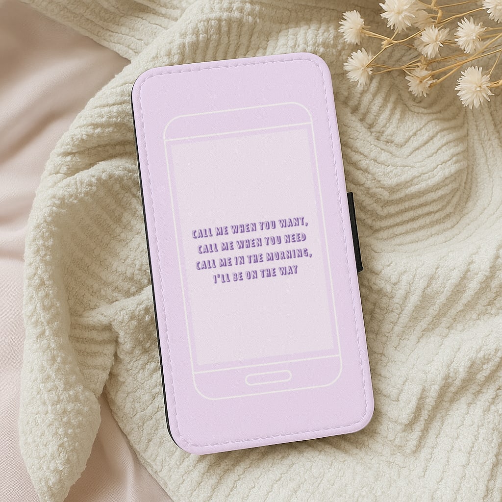 Call Me When You Want - Lil Nas X Wallet Phone Case