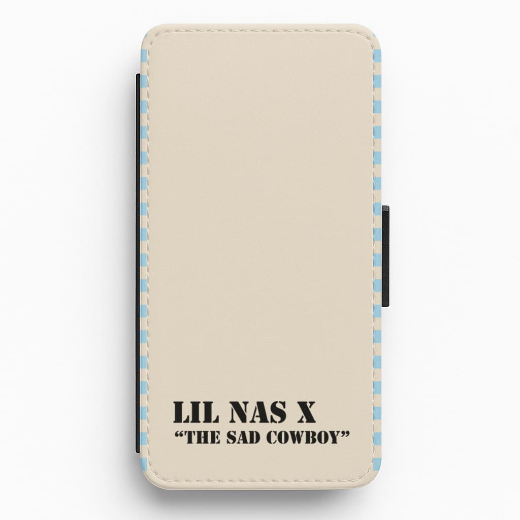 The Sad Cowboy - Lil Nas X Flip / Wallet Phone Case