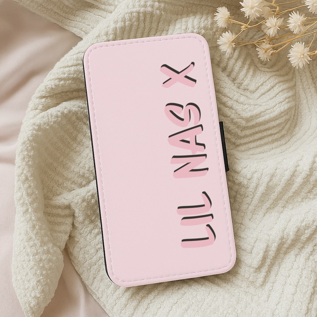 Vertical Lil Nas X Wallet Phone Case