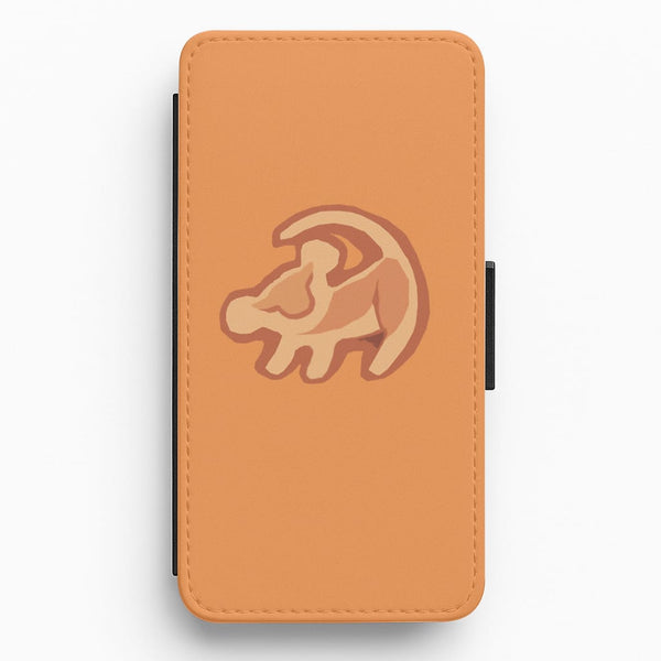 Baby Simba Icon Flip / Wallet Phone Case