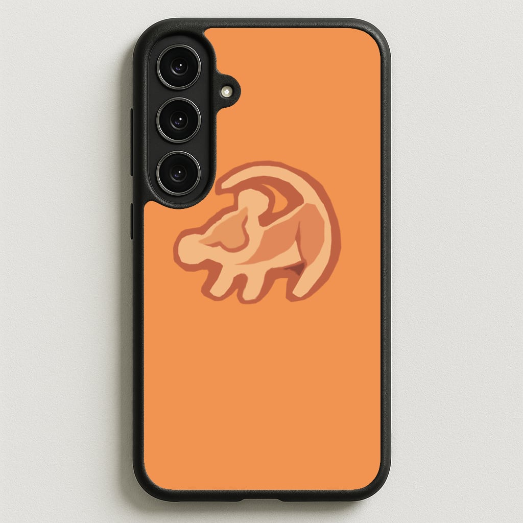Baby Simba Icon Phone Case for Galaxy S25FE