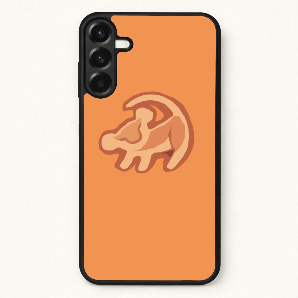 Baby Simba Icon Phone Case for Galaxy A37