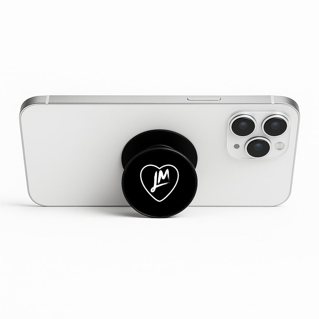 Little Mix Heart Phone Stand - Black