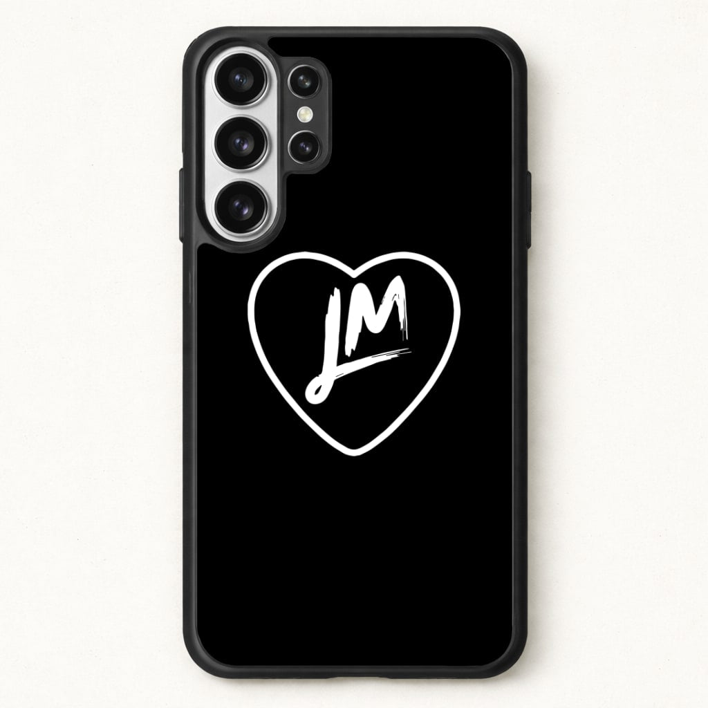 Little Mix Heart Phone Case - Black for Galaxy S26 Ultra