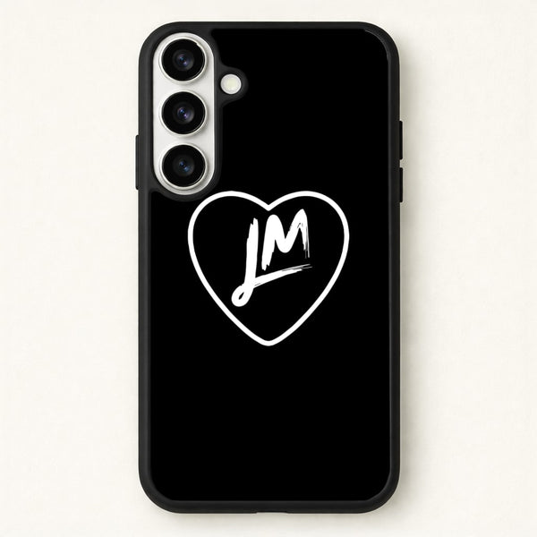 Little Mix Heart Phone Case - Black for Galaxy S26 Plus