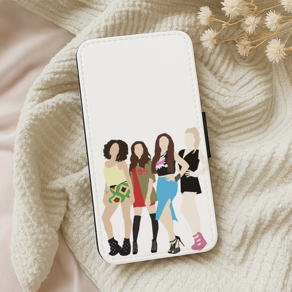 Little Mix Cartoon Wallet Phone Case