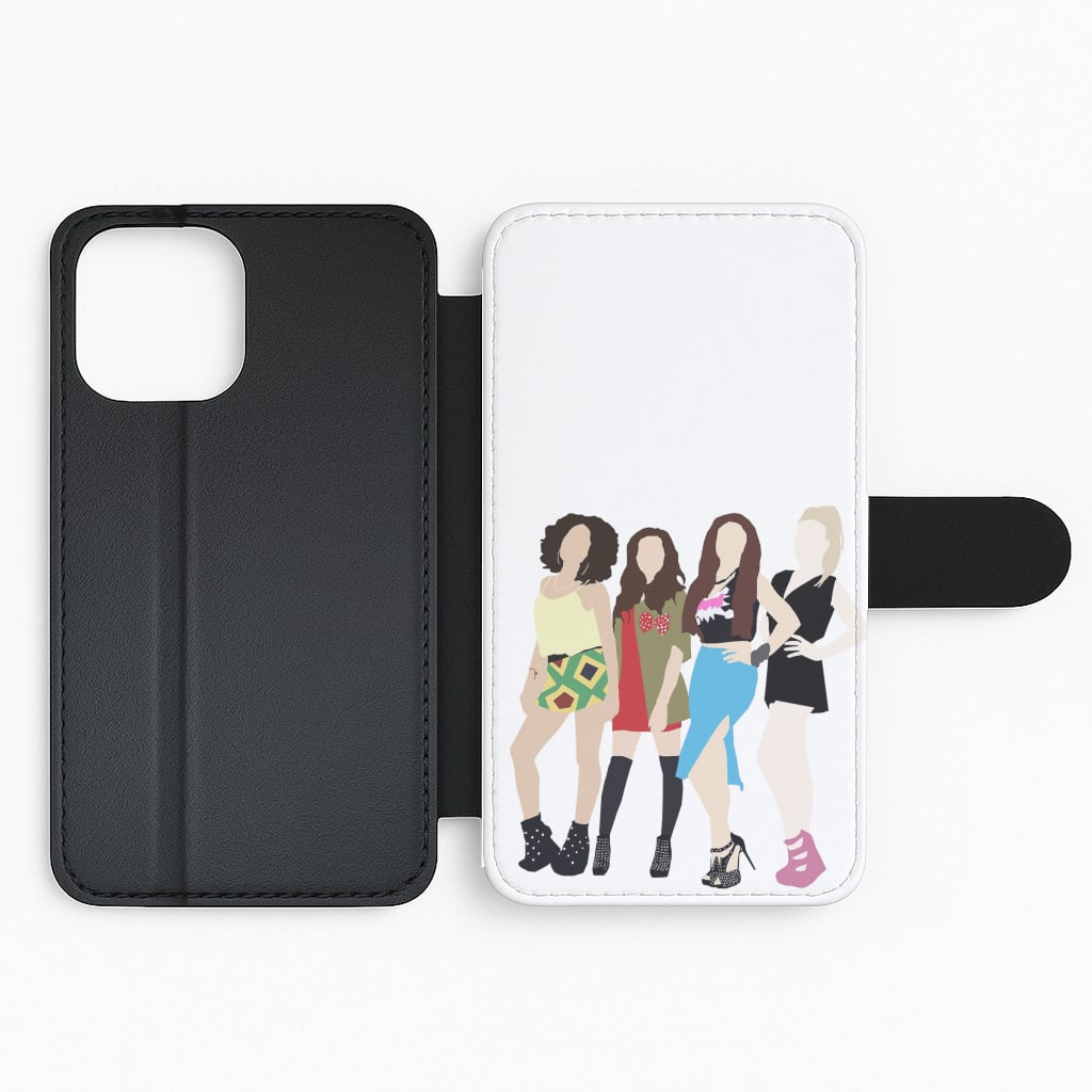 Little Mix Cartoon Flip Phone Case