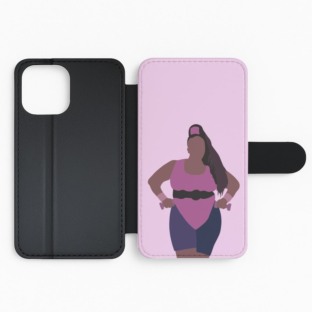 Gym Body - Lizzo Flip Phone Case