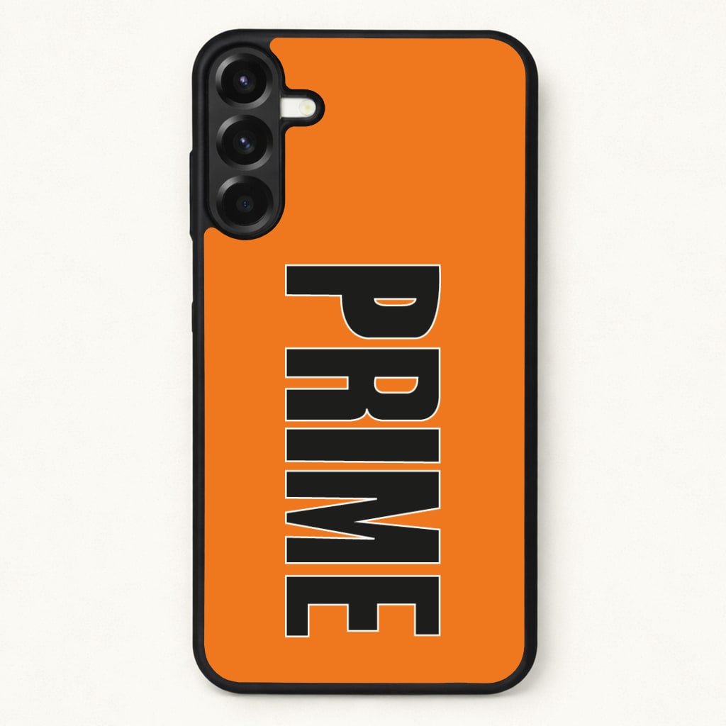 Prime - Orange Phone Case for Galaxy A17