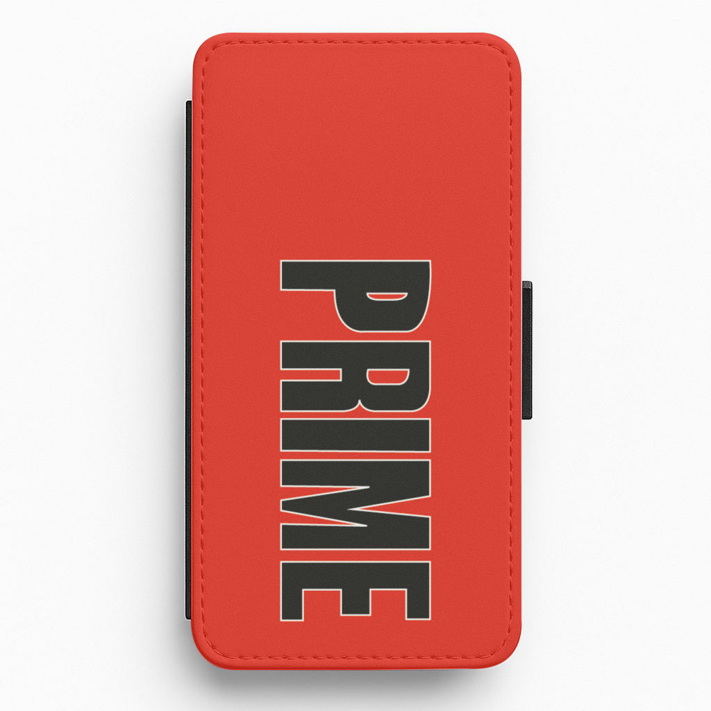 Prime - Red Flip / Wallet Phone Case