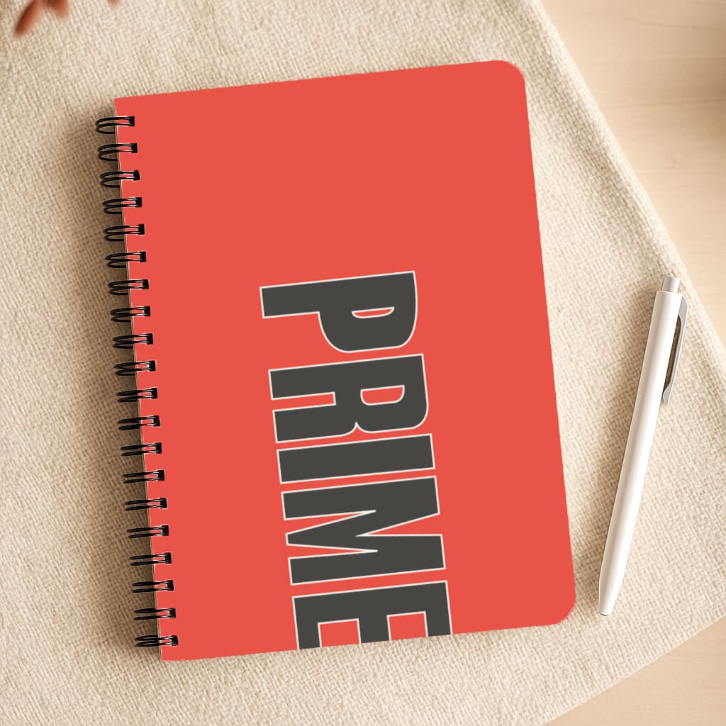 Prime - Red Notepad