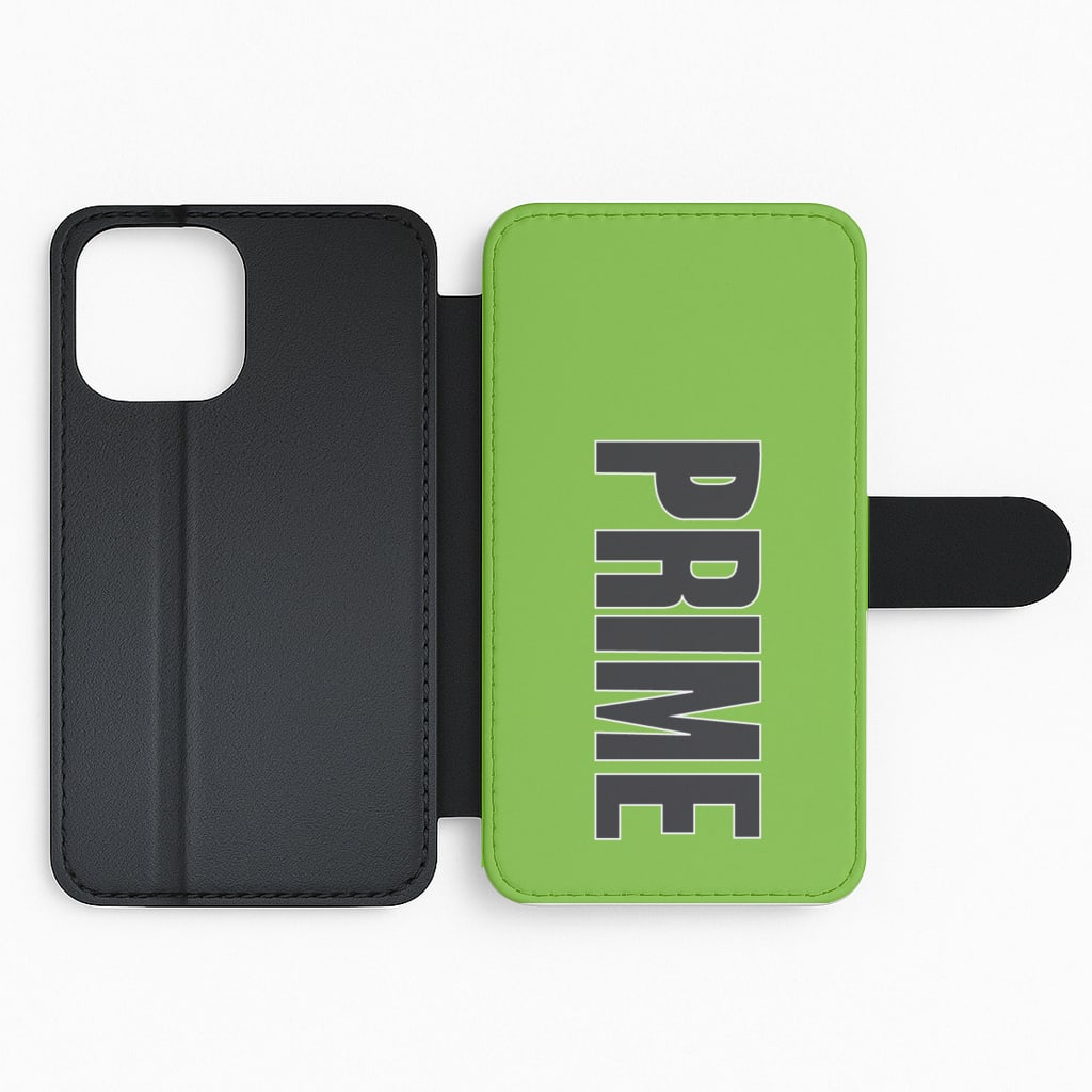 Prime - Green Flip Phone Case
