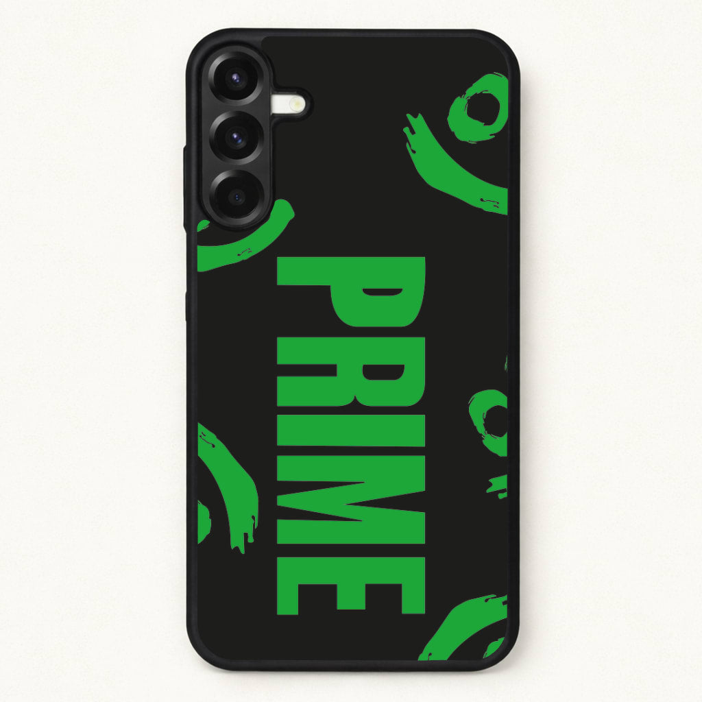 Prime - Green And Black Phone Case for Galaxy A17