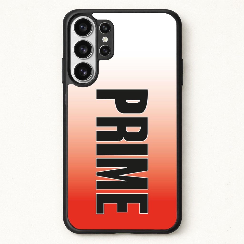 Prime - Red Gradient Phone Case for Galaxy S26 Ultra
