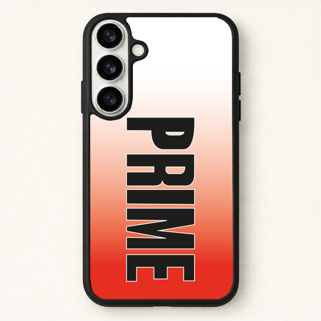 Prime - Red Gradient Phone Case for Galaxy S26 Plus