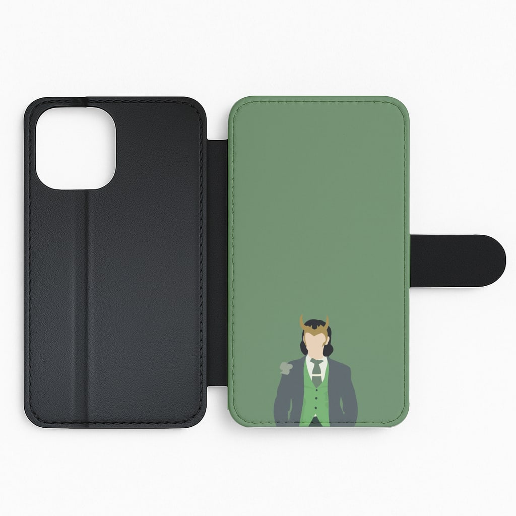 With Horns Flip Phone Case