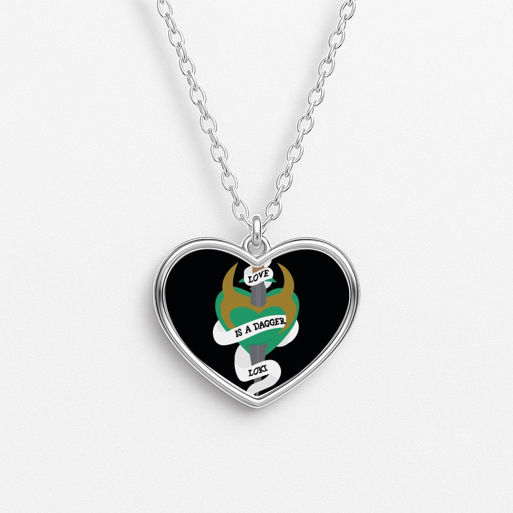 Love Is A Dagger Necklace