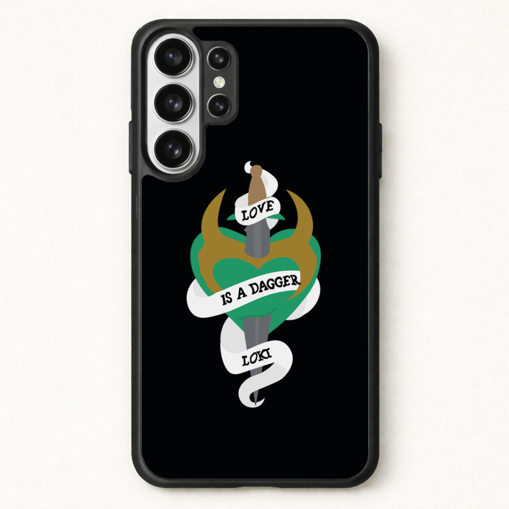 Love Is A Dagger Phone Case for Galaxy S26 Ultra