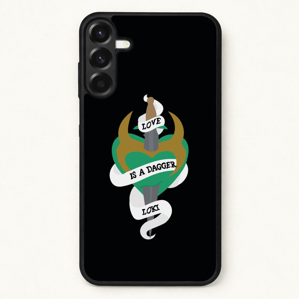 Love Is A Dagger Phone Case for Galaxy A17