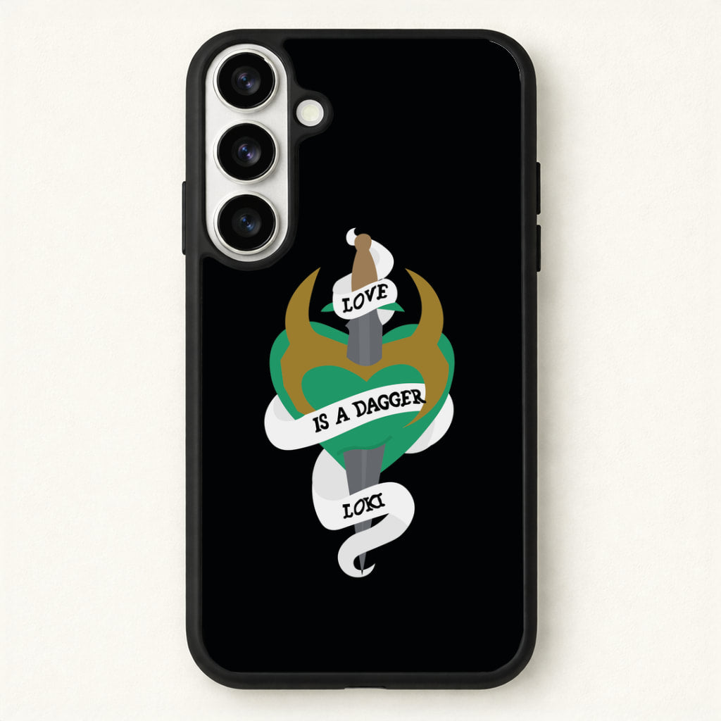 Love Is A Dagger Phone Case for Galaxy S26 Plus
