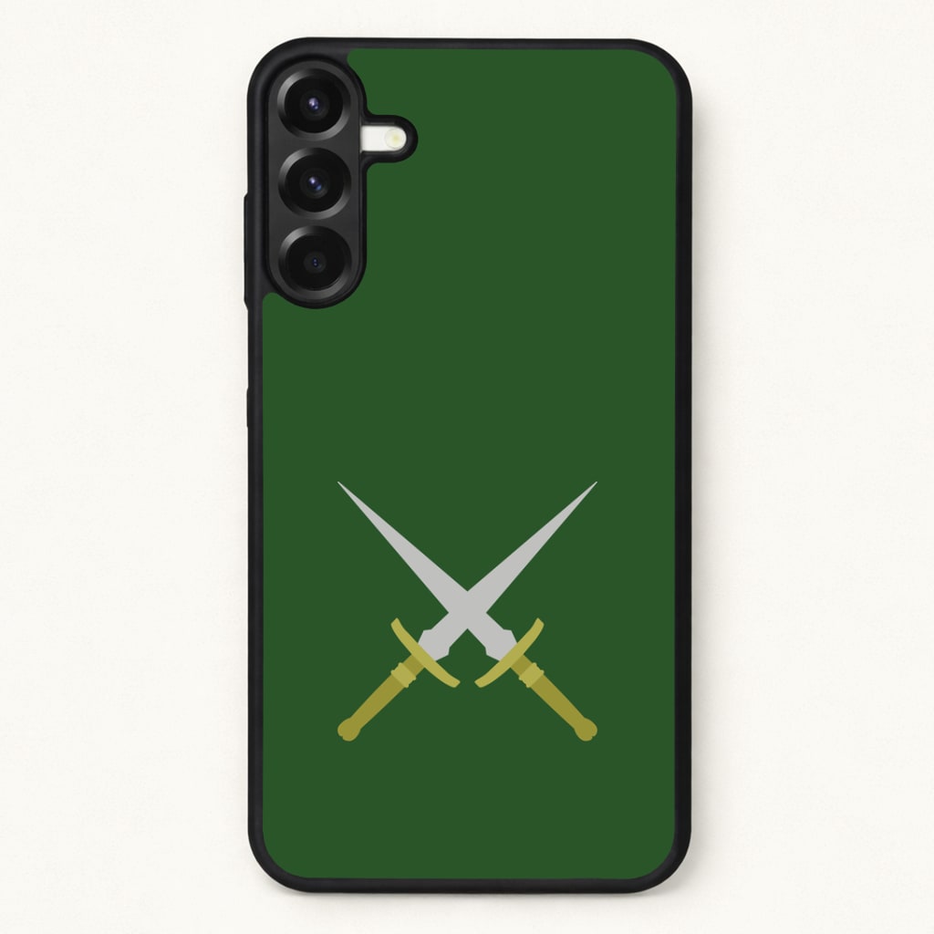 Double Daggers Phone Case for Galaxy A17