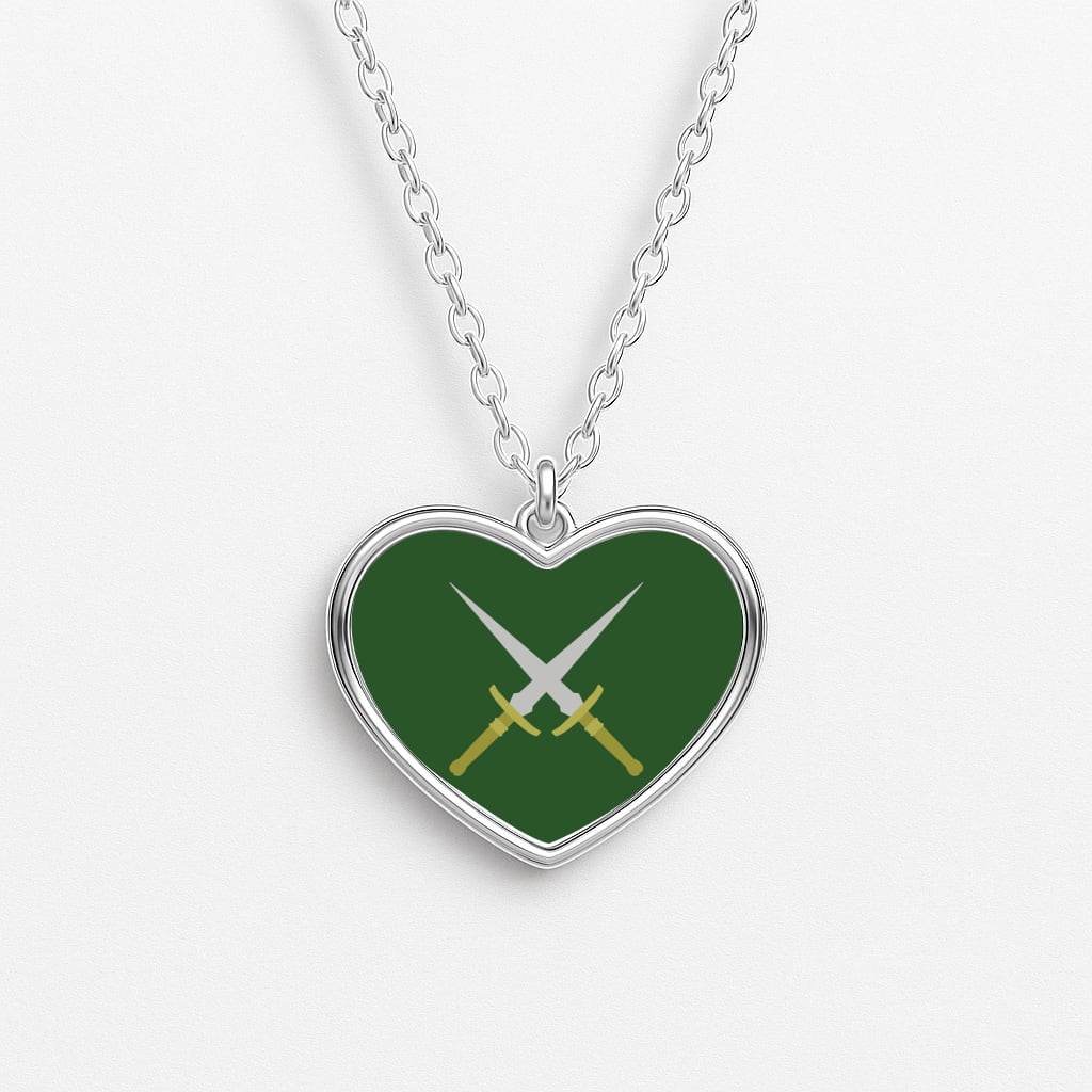 Double Daggers Necklace