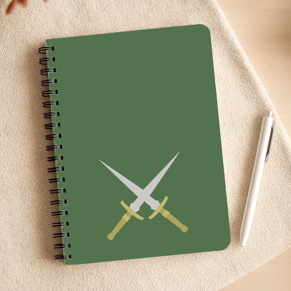 Double Daggers Notepad